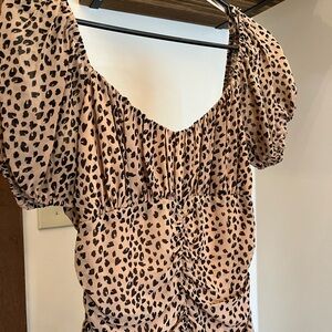 Leopard Cheetah Print Dress 🐆